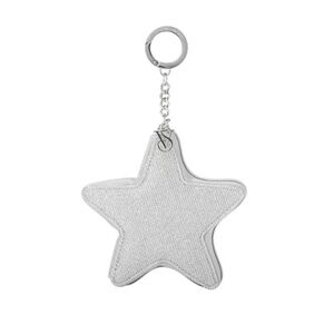 Victoria Secret Silver Star Pouch Keychain
